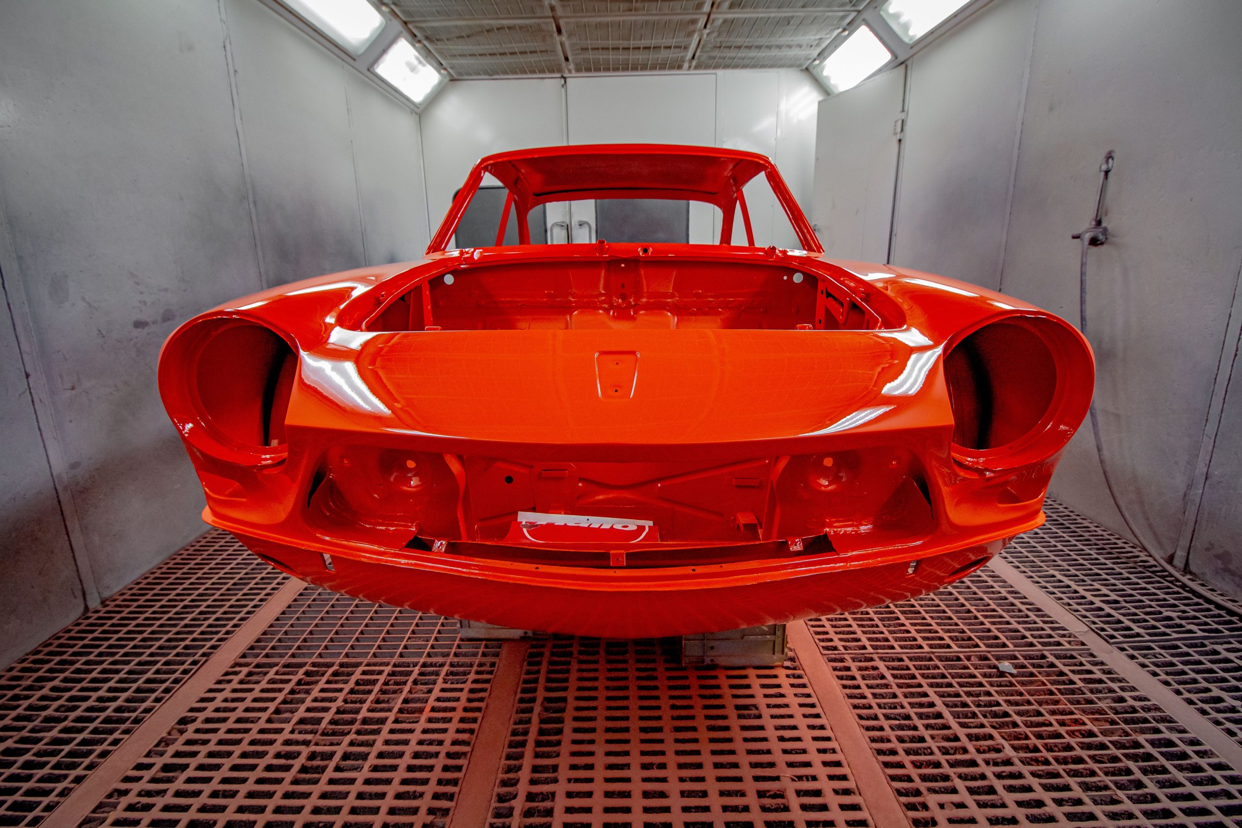 Spray booth finishing project